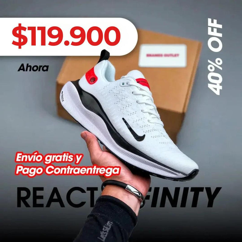 Nike React Infinity Run 4 – Máxima Comodidad y Estabilidad