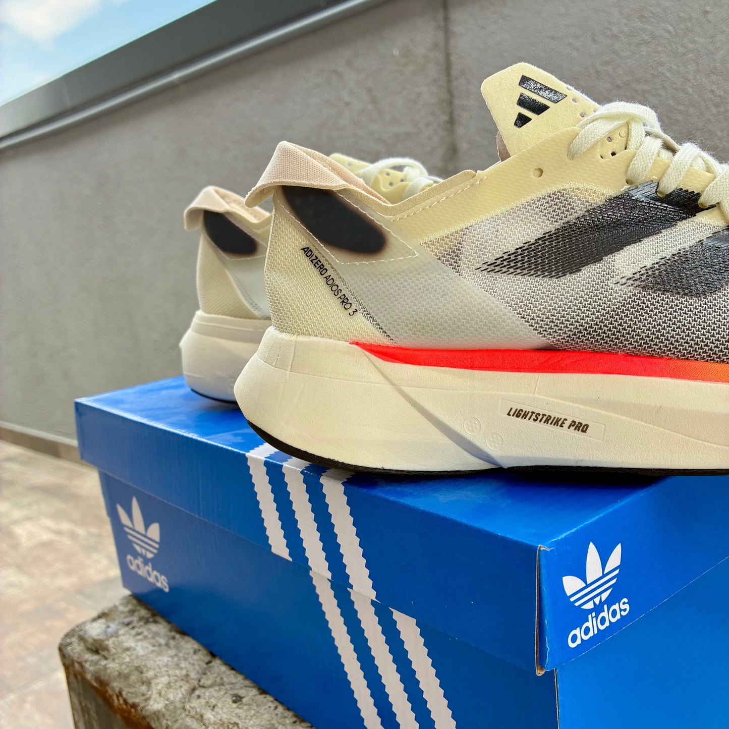 ADIDAS ADIZERO ADIOS PRO 3 SOLAR YELLOW