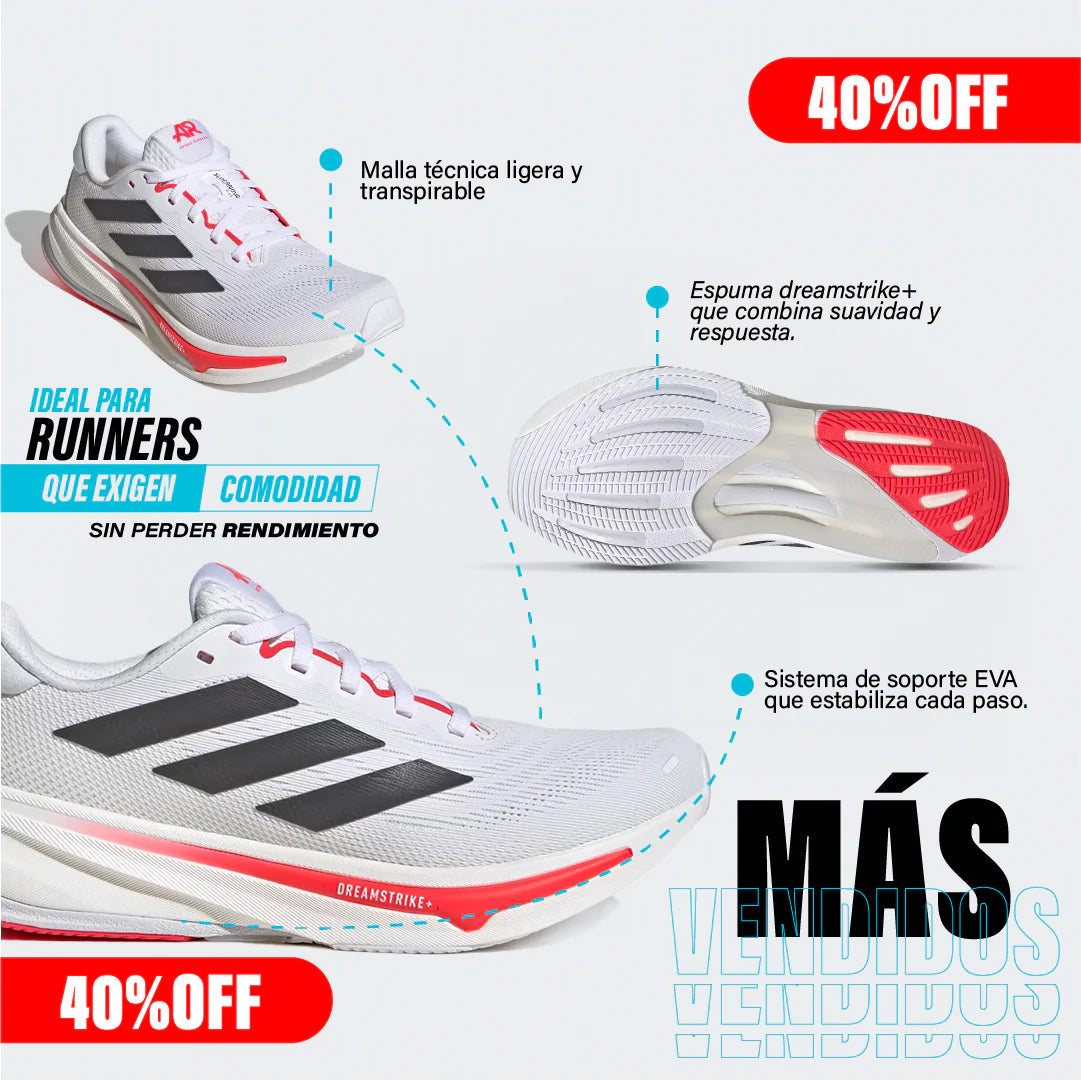 NUEVOS: ADIDAS SUPERNOVA RISE 2